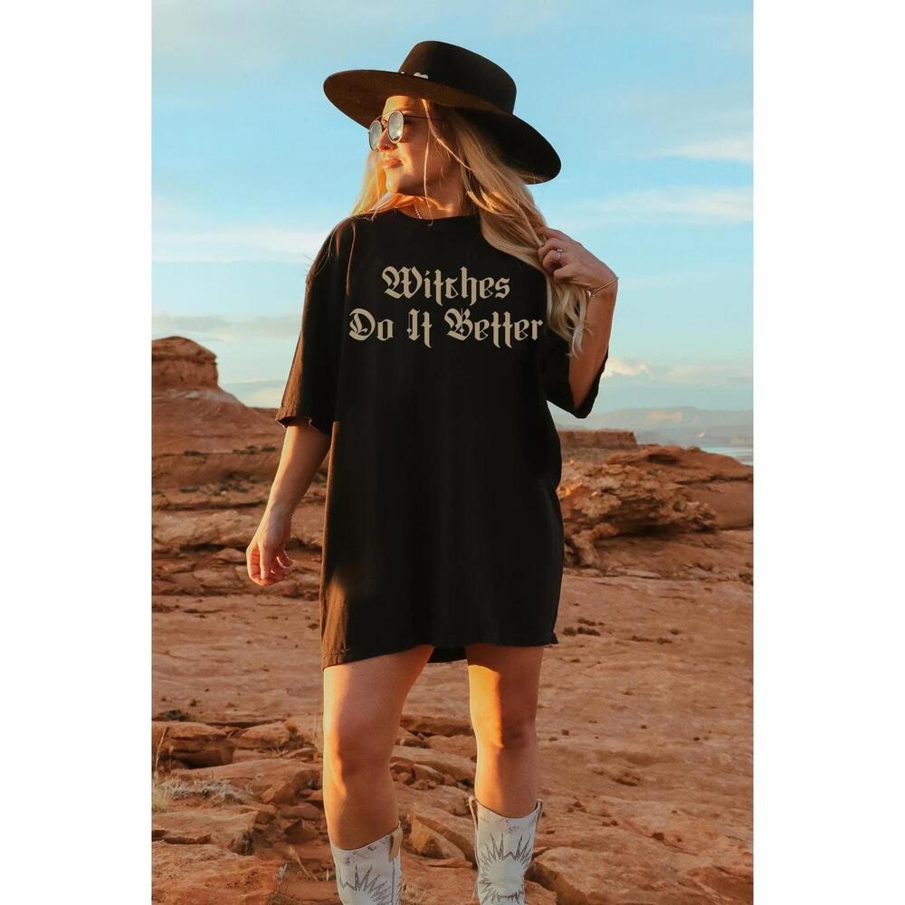 Witches Do It Better S T-Shirt, Witchy Vibe Halloween Shirt,